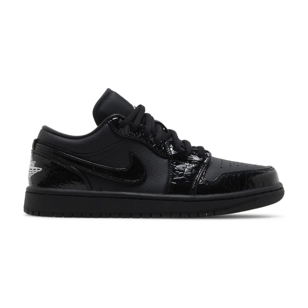 Air Jordan 1 Low SE Black Croc