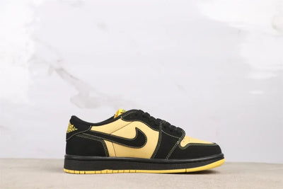 Air Jordan low Quai 54 black yellow