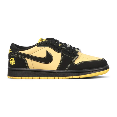 Air Jordan low Quai 54 black yellow
