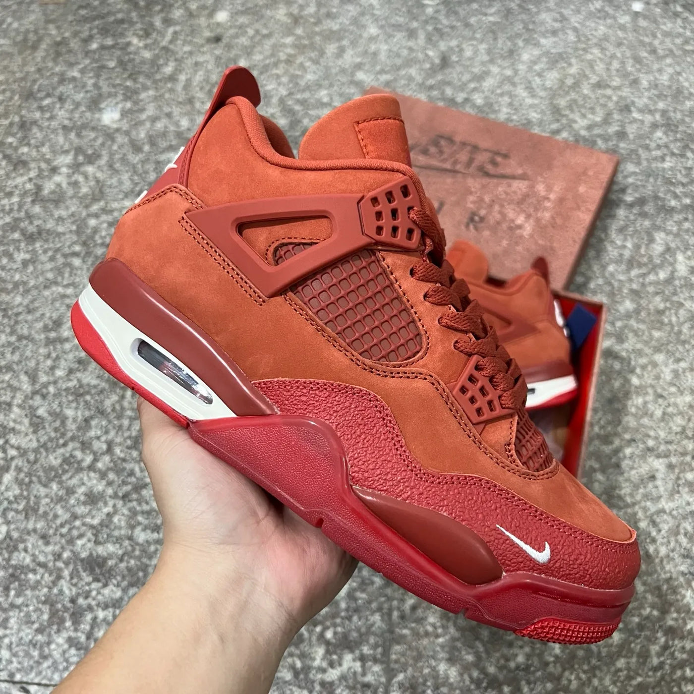 Nigel Sylvester x AJ 4 Retro OG SP Brick By Brick
